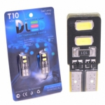   Светодиодная автолампа W5W - 4 SMD 5630 двусторонняя (с обманкой) (2шт.)