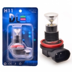   Светодиодная автолампа H11 - 4 SMD3535 + Отражатель (2шт.)