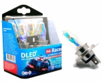  DLED Газонаполненная автомобильная лампа H4 DLED Серия "Racer" Rainbow (2шт.)